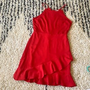 Ruffle bottom Little Red Dress💃🏻